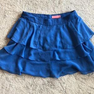 Australian brand- Wish- flirty blue skirt